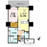 リーブル 博多駅前の間取り画像