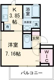 サンヒルズ天神 A棟の間取り画像