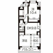 エステート垣戸の間取り画像