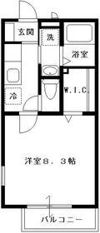 ブラン ラトゥールⅡの間取り画像