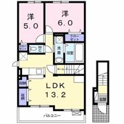 ハレ オオノ ⅰの間取り画像