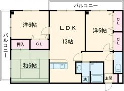 サンヒルズ神島の間取り画像