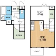 グランツ壺川の間取り画像
