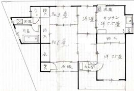 名手市場 戸建ての間取り画像
