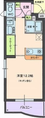 リリアーレの間取り画像