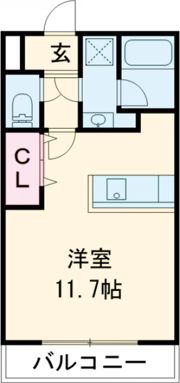アカリナの間取り画像