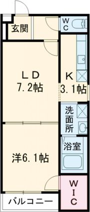 フジパレス浜寺石津西の間取り画像