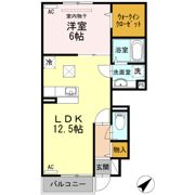 west hanabusaの間取り画像