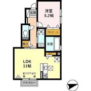 グラシューの間取り画像