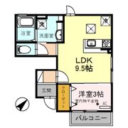 クレジュールⅢの間取り画像
