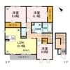パストラル Bの間取り画像