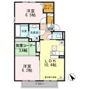 サンヒルズ A棟の間取り画像