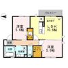 CREST SOCIA Ⅱの間取り画像