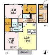D-room沢津の間取り画像
