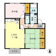 アークフラッツⅡ C棟の間取り画像