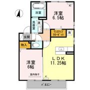 カーサ マローン A棟の間取り画像