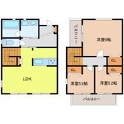 Green Court社が丘(グリーンコートヤシロガオカ)の間取り画像