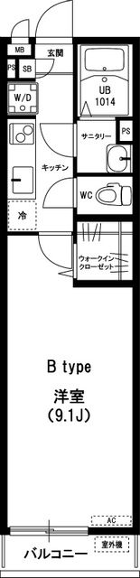 リブリ・花の間取り画像
