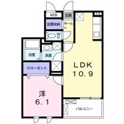 クレアール行永東の間取り画像