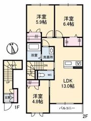 アーテム酒津（BELS認証）の間取り画像