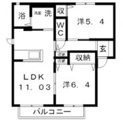フィリアBの間取り画像