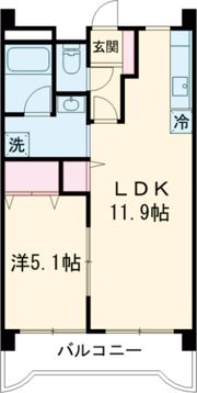 元町パークビルの間取り画像