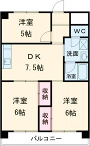 サニーサイド竹野の間取り画像