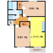 アセラDの間取り画像