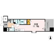 名駅アイサンメゾンの間取り画像