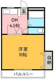 アヴィタションWISEの間取り画像