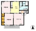 セジュール沙香保 Bの間取り画像