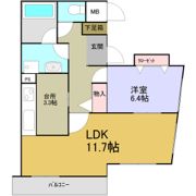 ラッフル千代田の間取り画像