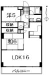 セントラルハイツ東側の間取り画像