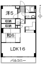 セントラルハイツ東側の間取り画像
