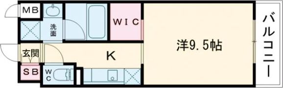 S-RESIDENCE宇品5丁目Ⅱの間取り画像