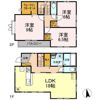 佐倉市上座貸家の間取り画像