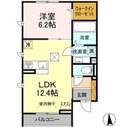 クレールモアの間取り画像