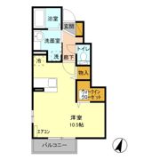 サニーフラットの間取り画像