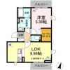 エクセル マルヤマの間取り画像