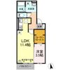 グレースタウン江南 Fの間取り画像