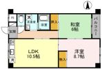 松下マンションの間取り画像