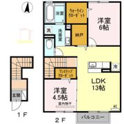 ソシアメゾン中山の間取り画像