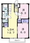 ワイドビュー白沢の間取り画像