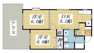 ファースト M＆Eの間取り画像
