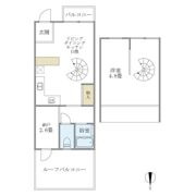 スカイフィールド国立の間取り画像