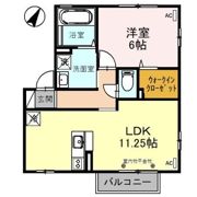 Seagreen（ｼｰｸﾞﾘｰﾝ） Bの間取り画像