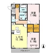 シャンポールの間取り画像