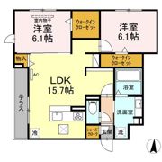 サザンクロススクエアの間取り画像