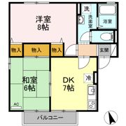 エトワール モーリの間取り画像