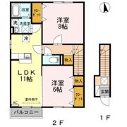 ヴィラ・シュモクⅡの間取り画像
